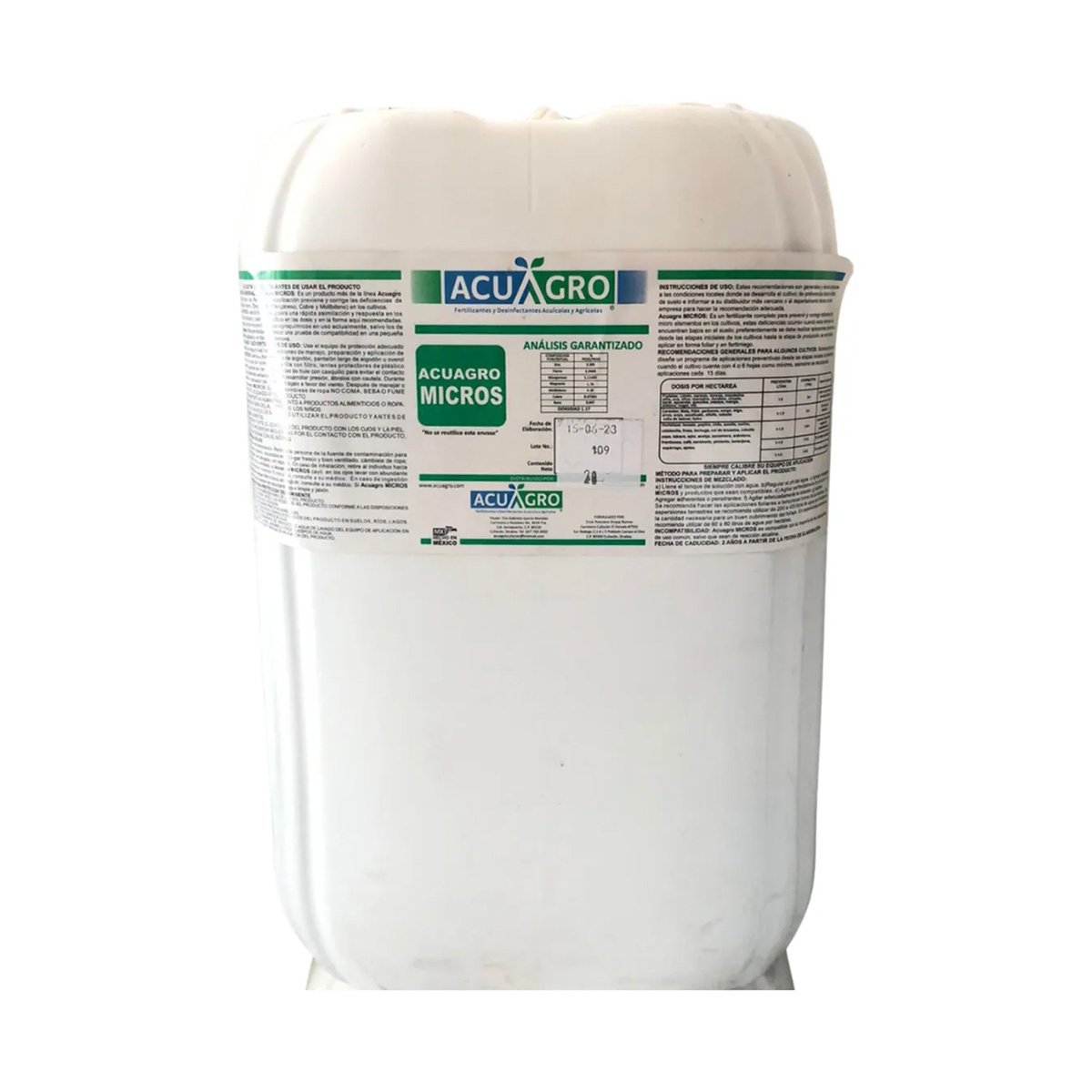 acuagro-micros Acuagro Micros - 20L - Image 1